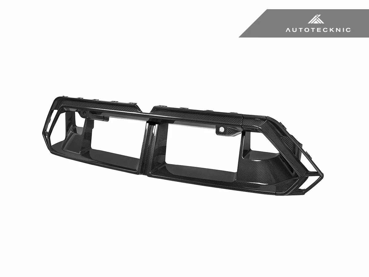 AutoTecknic Dry Carbon OEM-Spec Center Bumper Trim - G90/ G99 M5 - Image 13