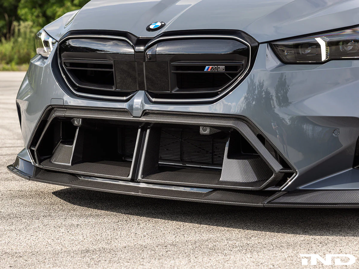 AutoTecknic Dry Carbon OEM-Spec Center Bumper Trim - G90/ G99 M5 - Image 7