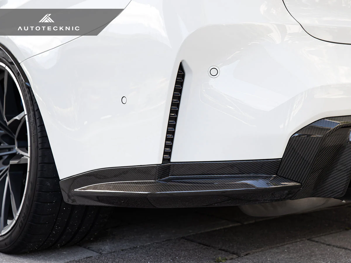 AutoTecknic Dry Carbon OEM-Spec Rear Splitter Set - G80 M3 | G82 M4 - Image 2