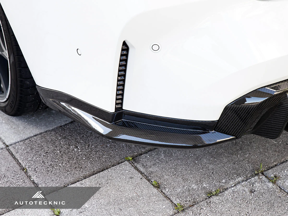 AutoTecknic Dry Carbon OEM-Spec Rear Splitter Set - G80 M3 | G82 M4 - Image 7