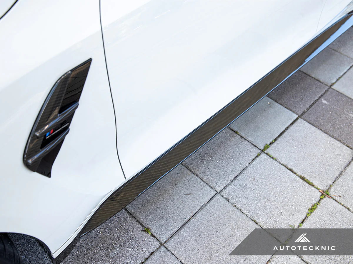 AutoTecknic Dry Carbon OEM-Spec Side Skirt Set - G80/ G81 M3 - Image 6