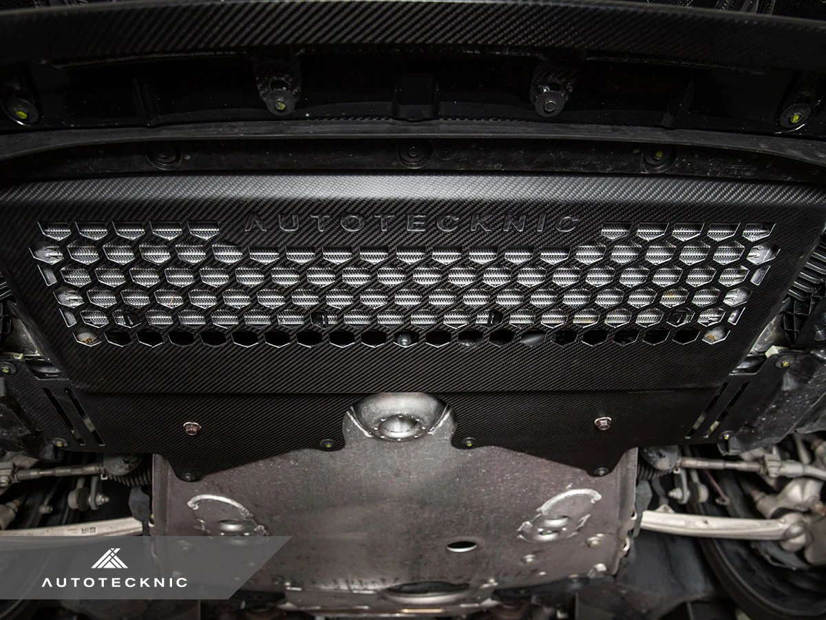 AutoTecknic Dry Carbon Oil Cooler Guard - G87 M2 | G80 M3 | G82/ G83 M4 - Image 2
