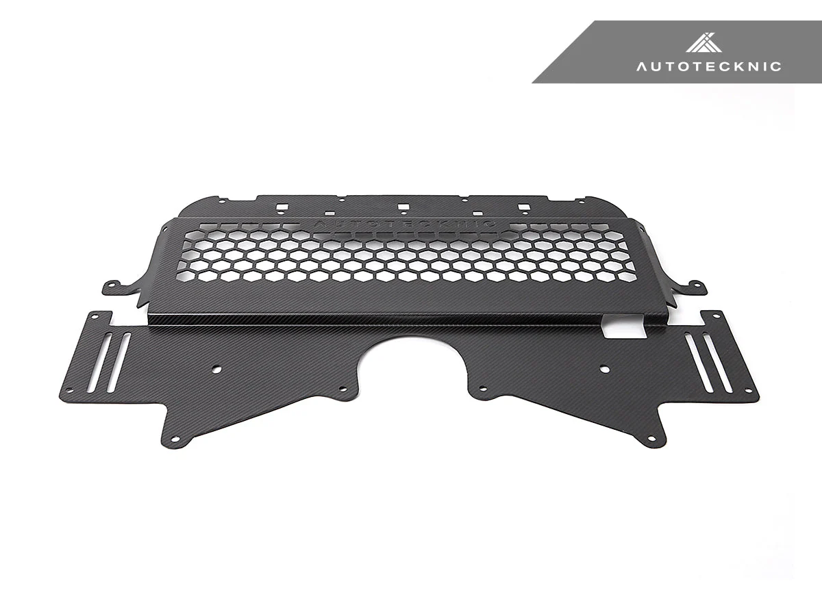 AutoTecknic Dry Carbon Oil Cooler Guard - G87 M2 | G80 M3 | G82/ G83 M4 - Image 3