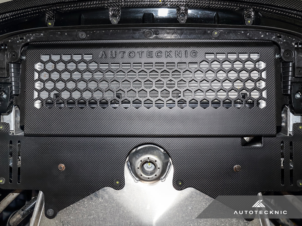 AutoTecknic Dry Carbon Oil Cooler Guard - G87 M2 | G80 M3 | G82/ G83 M4 - Image 5