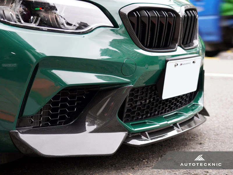 AutoTecknic Dry Carbon Performante Aero Splitters - F87 M2 Competition - Image 3