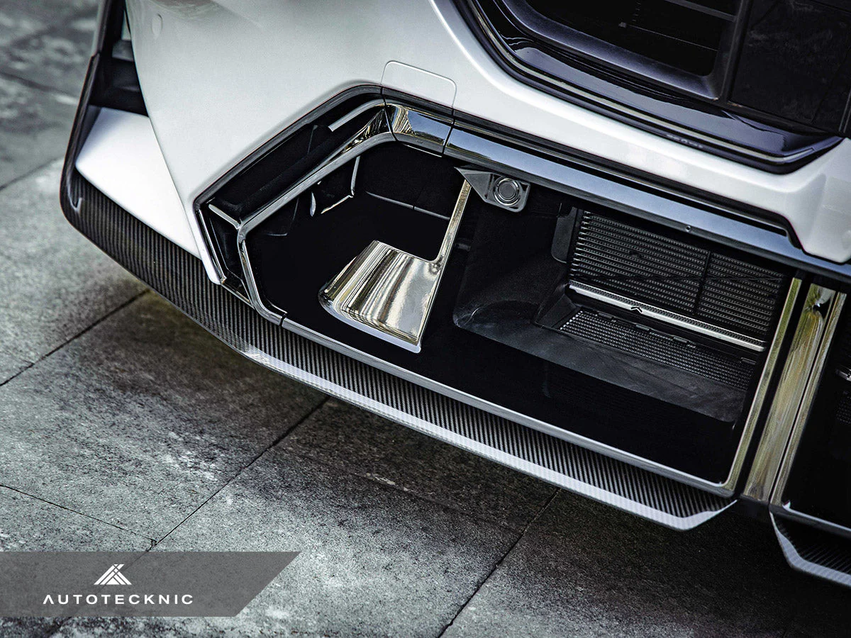 AutoTecknic Dry Carbon Performante Front Lip Set - G90/ G99 M5 - Image 2