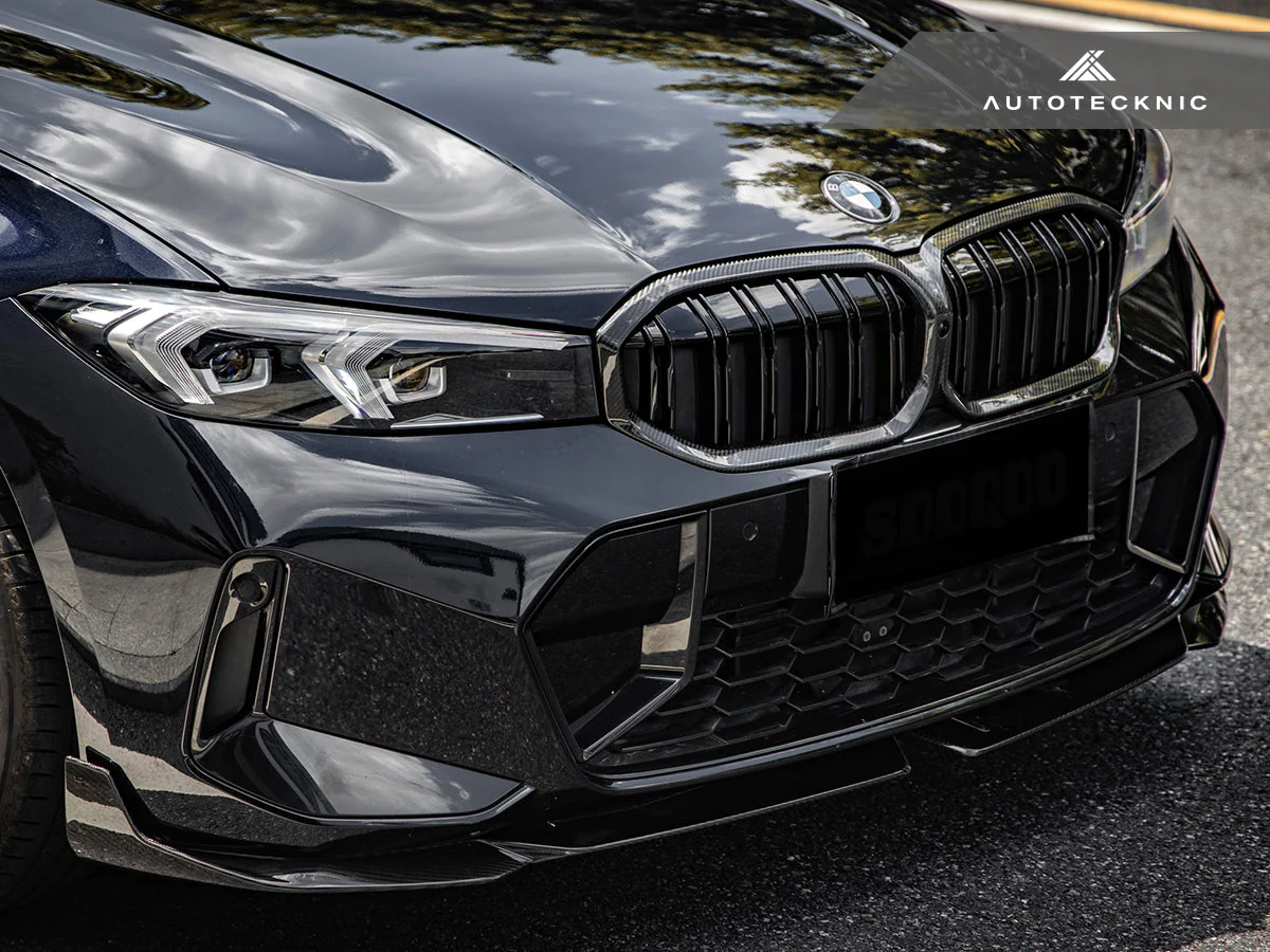 AutoTecknic Dry Carbon Performante Front Splitter Set - G20 3-Series M-Sport LCI - Image 2