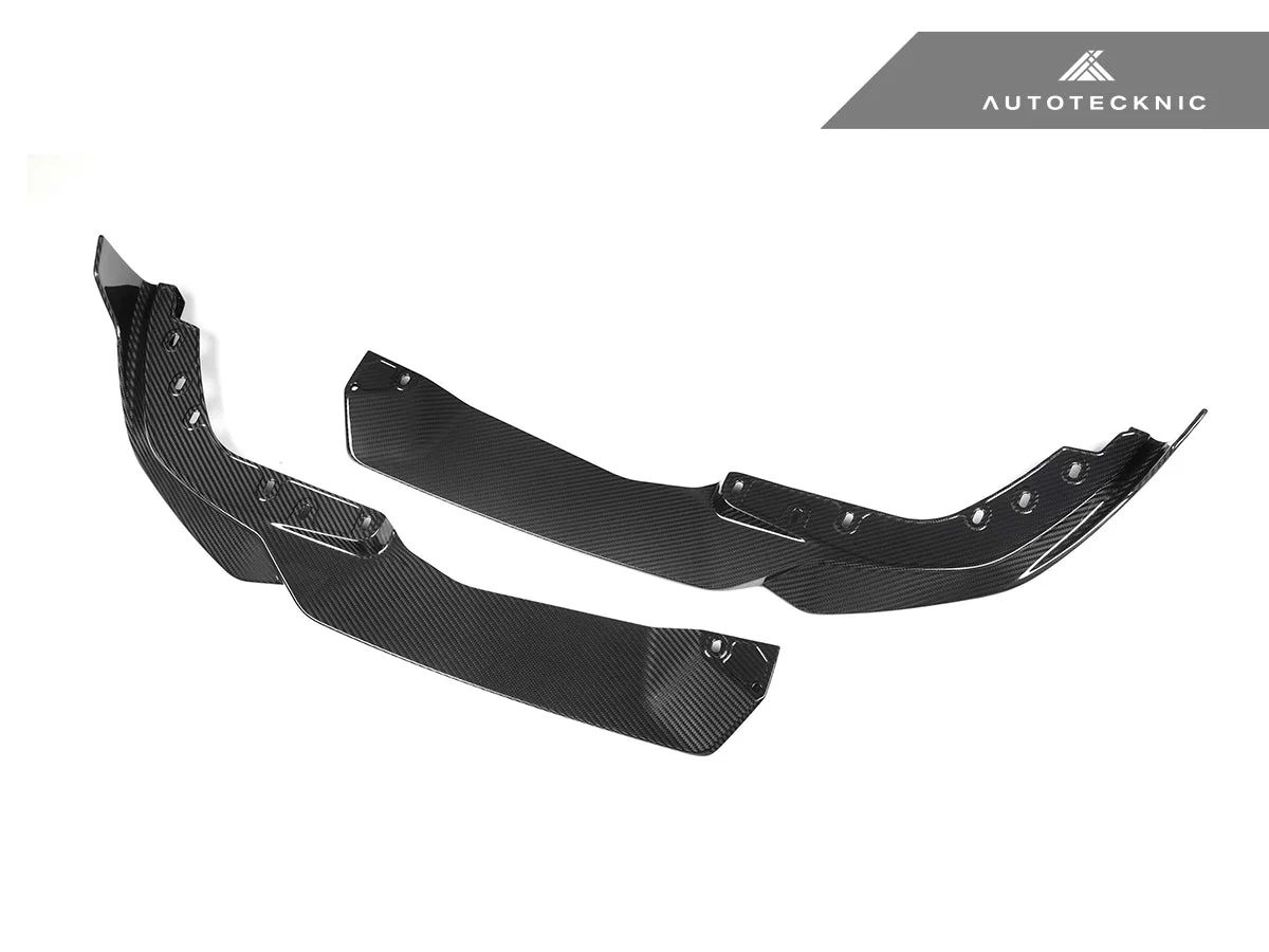 AutoTecknic Dry Carbon Performante Front Splitter Set - G20 3-Series M-Sport LCI - Image 6