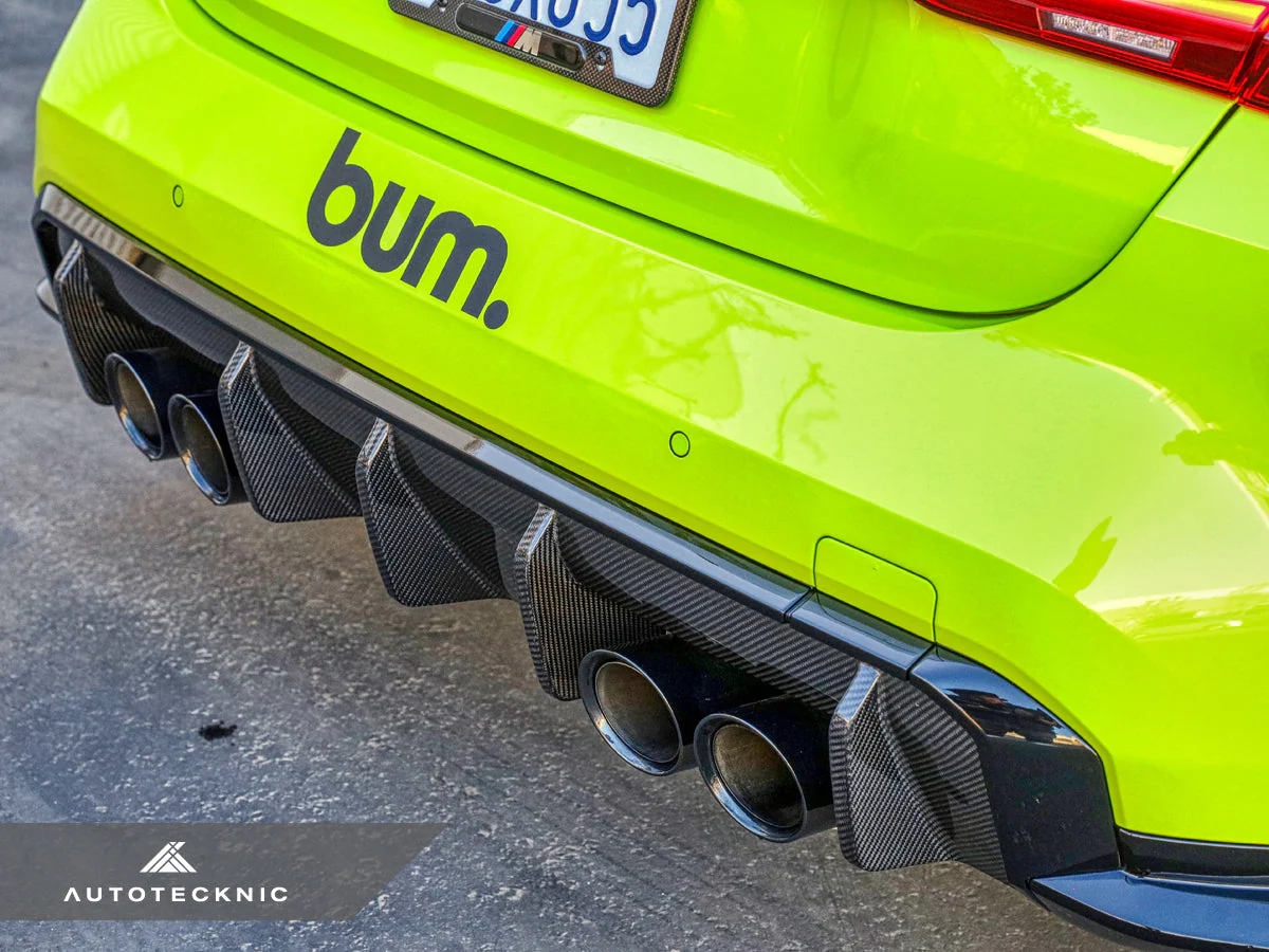 AutoTecknic Dry Carbon Performante Rear Diffuser - G80/ G81 M3 | G82/ G83 M4 - Image 11