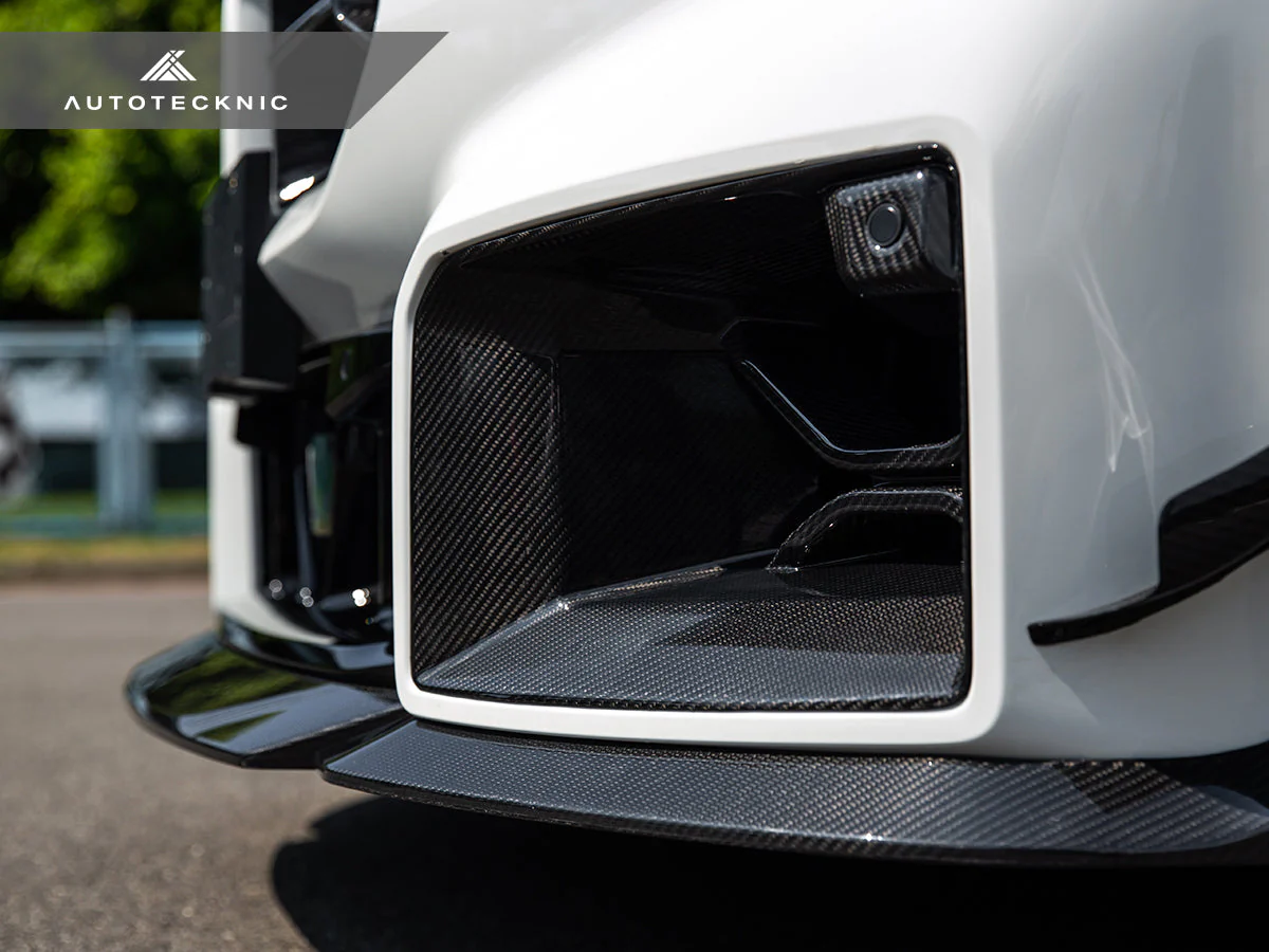AutoTecknic Dry Carbon Podium Front Lip Set - G87 M2 - Image 8
