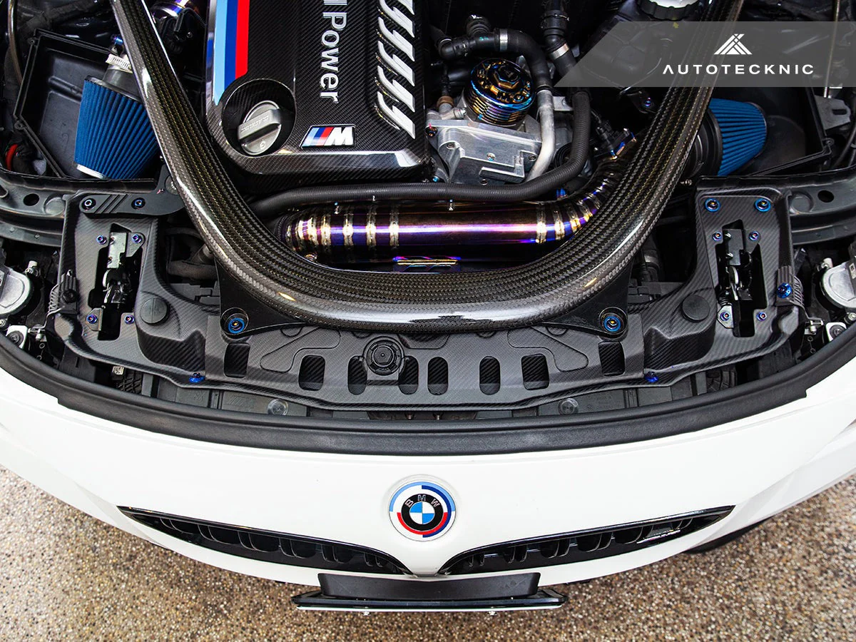 AutoTecknic Dry Carbon Radiator Support Brace - F8X M2/ M3/ M4 - Image 5