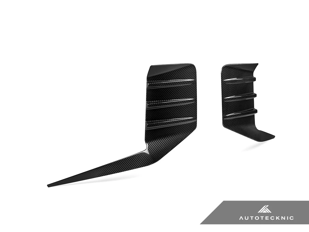 AutoTecknic Dry Carbon Rear Bumper Trim Set - G87 M2 - Image 3