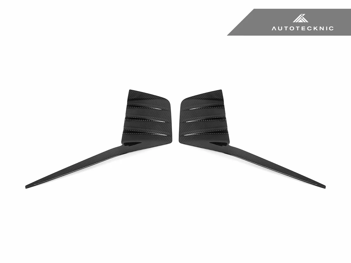 AutoTecknic Dry Carbon Rear Bumper Trim Set - G87 M2 - Image 4