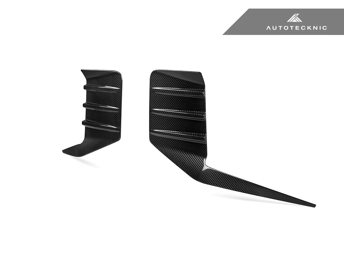 AutoTecknic Dry Carbon Rear Bumper Trim Set - G87 M2 - Image 6