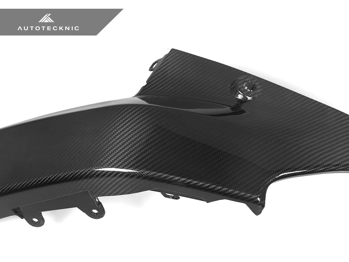 AutoTecknic Dry Carbon Rear Side Diffuser Set - G42 2-Series - Image 4