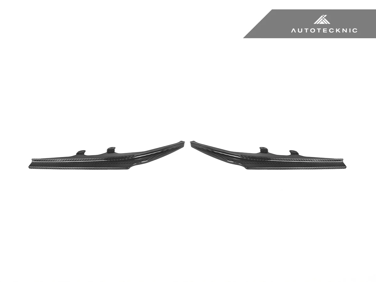 AutoTecknic Dry Carbon Rear Side Diffuser Set - G42 2-Series - Image 7