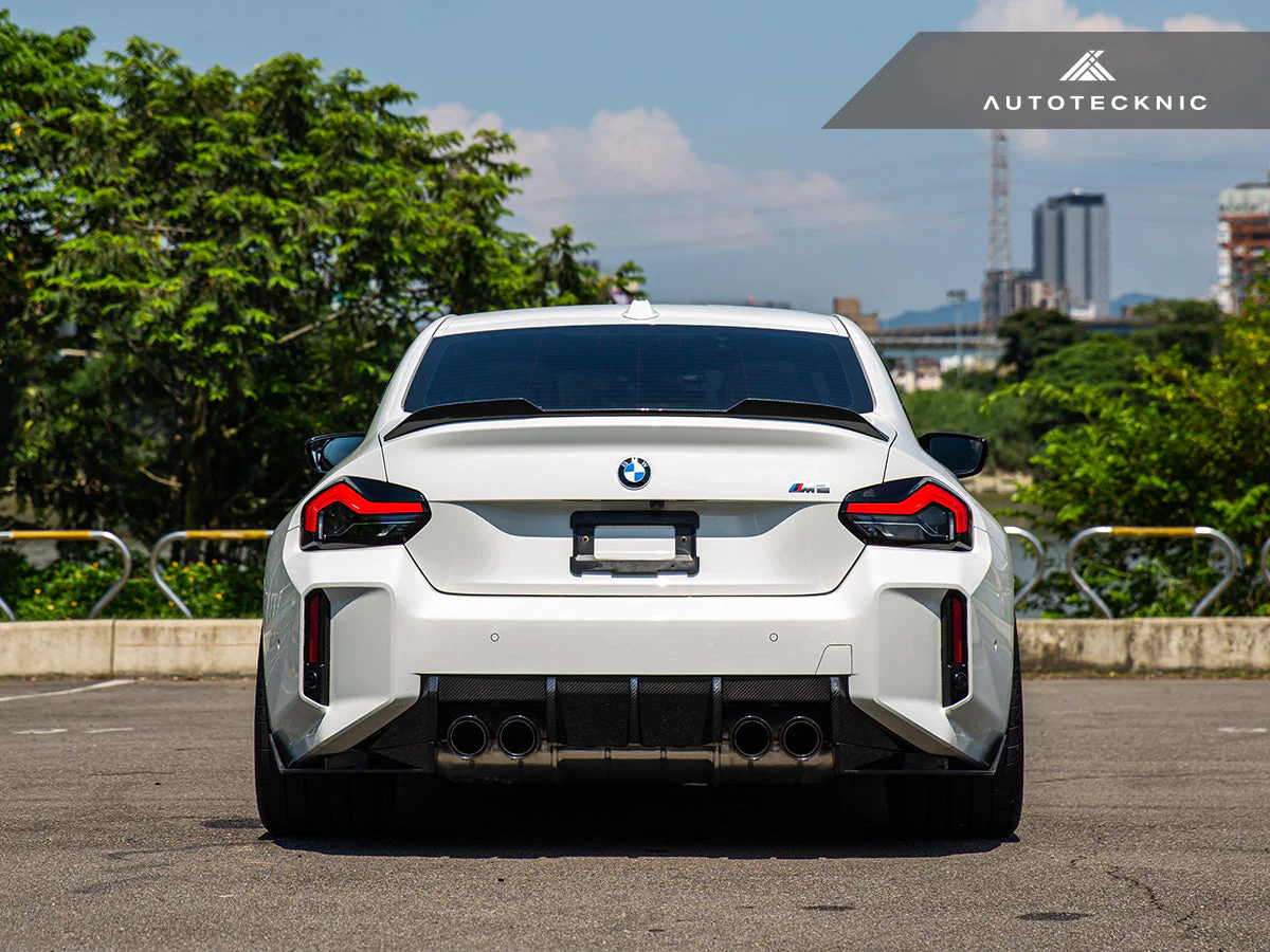 AutoTecknic Dry Carbon Rear Splitter Set - G87 M2 - Image 13