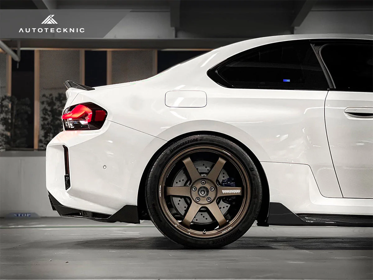 AutoTecknic Dry Carbon Rear Splitter Set - G87 M2 - Image 7