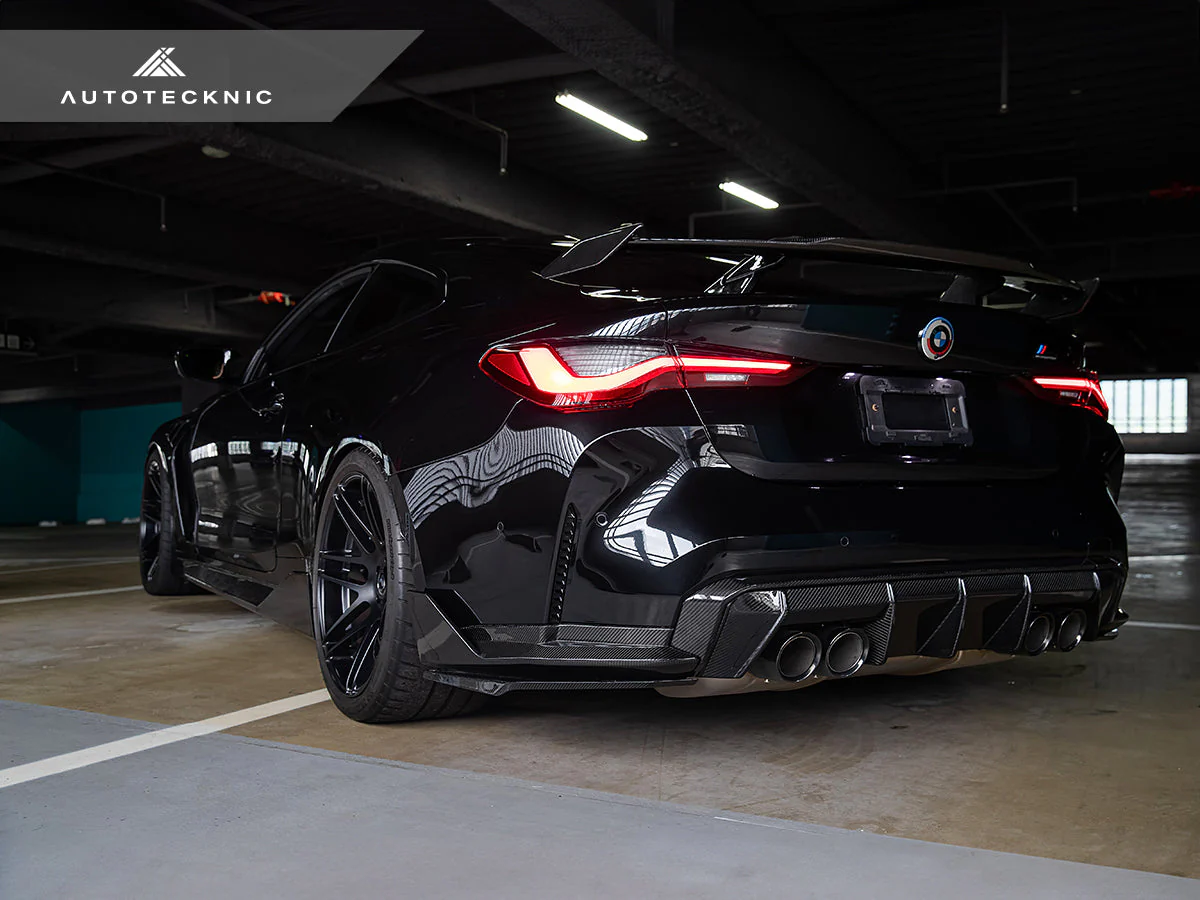 AutoTecknic Dry Carbon Rear Splitter Winglet Set - G80/ G81 M3 | G82/ G83 M4 - Image 12
