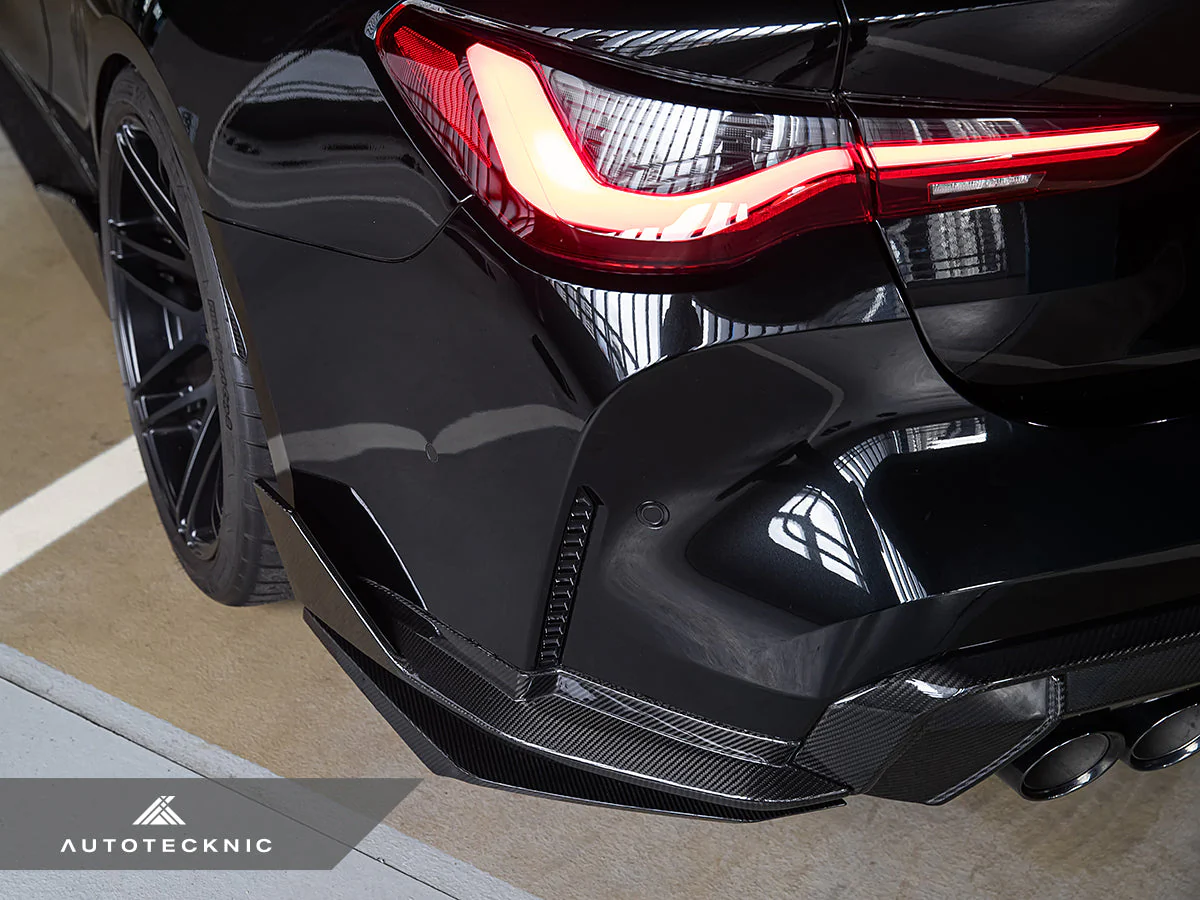 AutoTecknic Dry Carbon Rear Splitter Winglet Set - G80/ G81 M3 | G82/ G83 M4 - Image 14