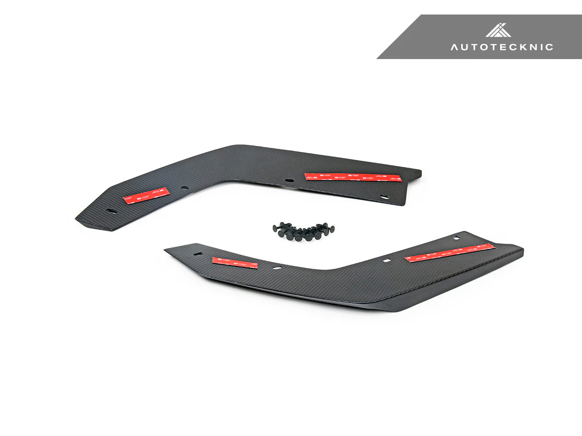 AutoTecknic Dry Carbon Rear Splitter Winglet Set - G80/ G81 M3 | G82/ G83 M4 - Image 3