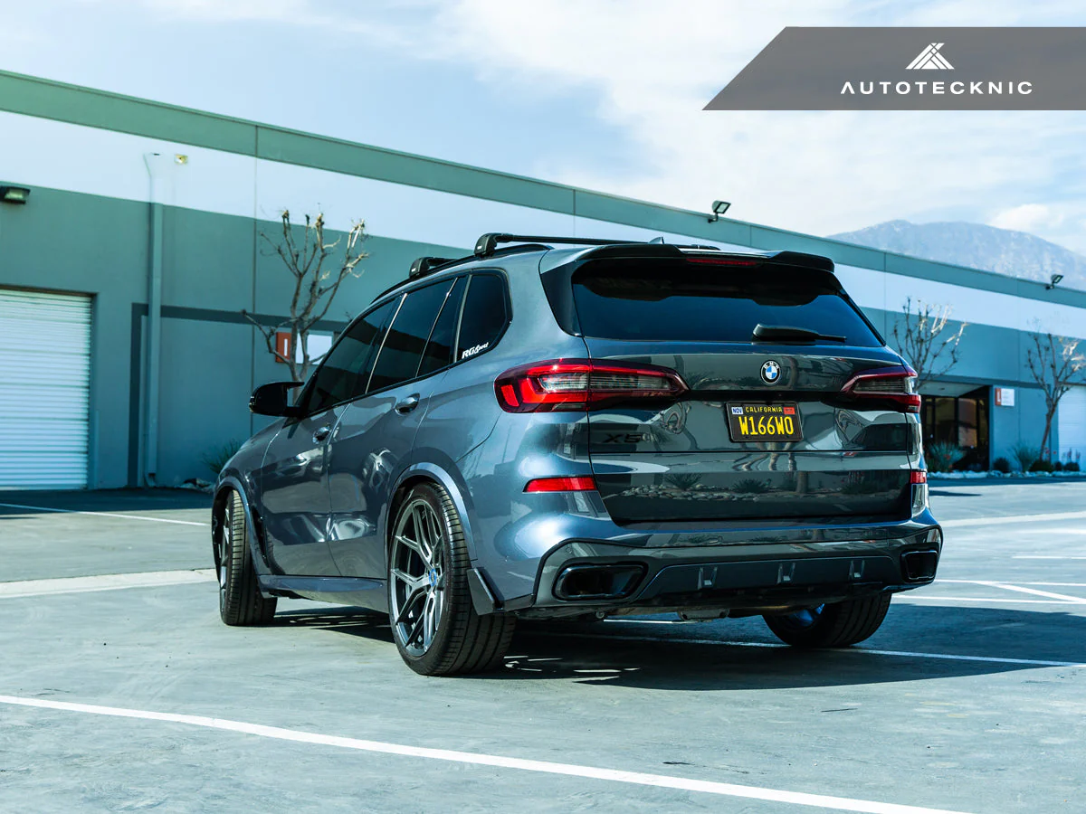 AutoTecknic Dry Carbon Rear Winglet Splitters - G05 X5 M-Sport - Image 8