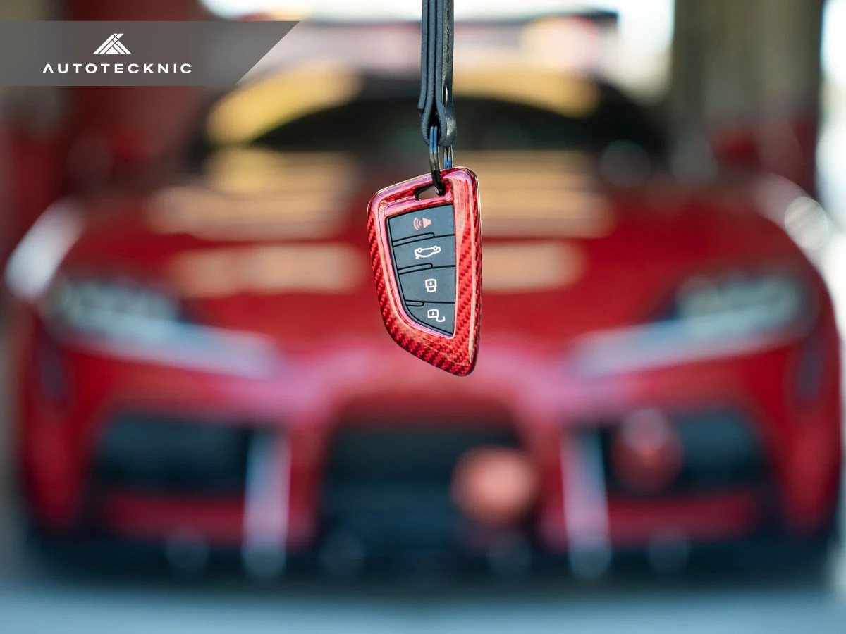 AutoTecknic Dry Carbon Remote Key Case - A90/ A91 Supra 2020-Up - Image 2