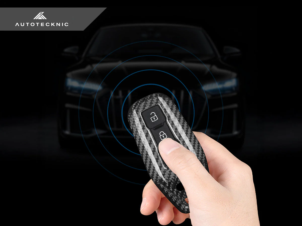 AutoTecknic Dry Carbon Remote Key Case - Audi A6 e-tron | Q4 e-tron | Q6L e-tron 2025-Up - Image 4
