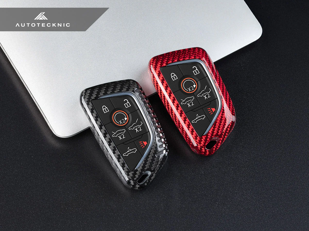 AutoTecknic Dry Carbon Remote Key Case - C8 Corvette - Image 2