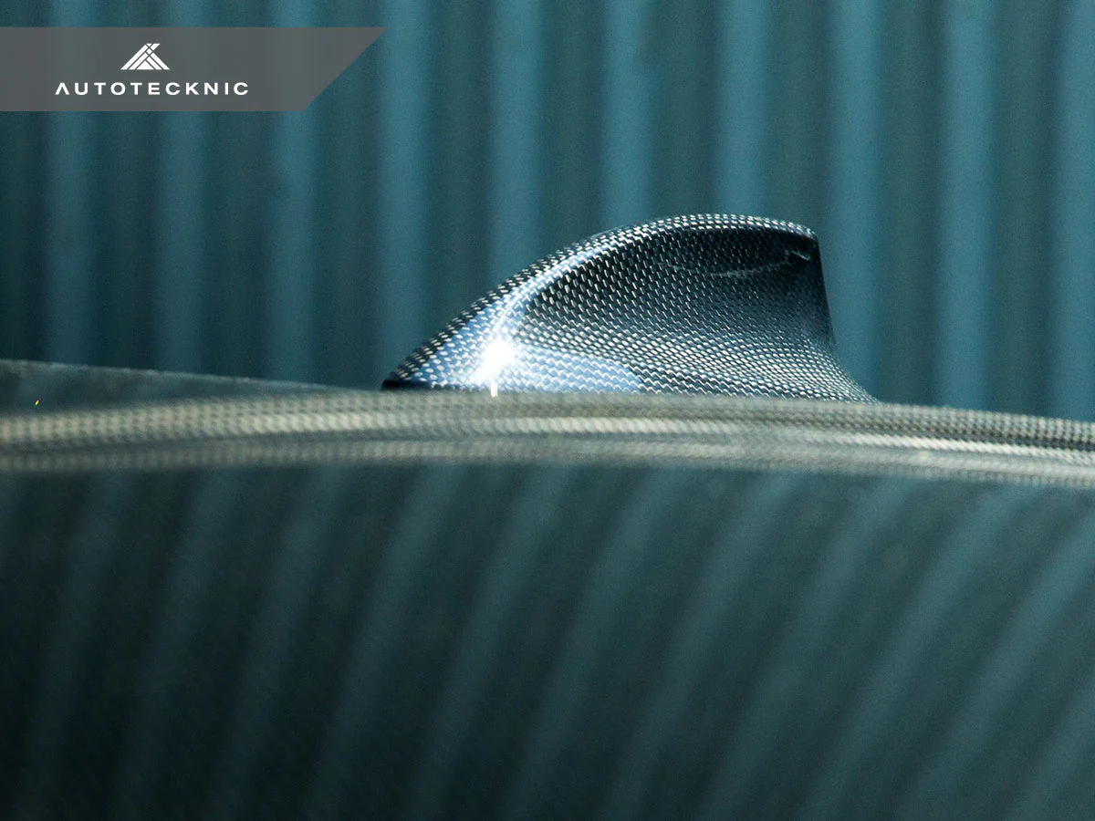 AutoTecknic Dry Carbon Roof Antenna Cover - G80 M3 Pre-LCI - Image 4