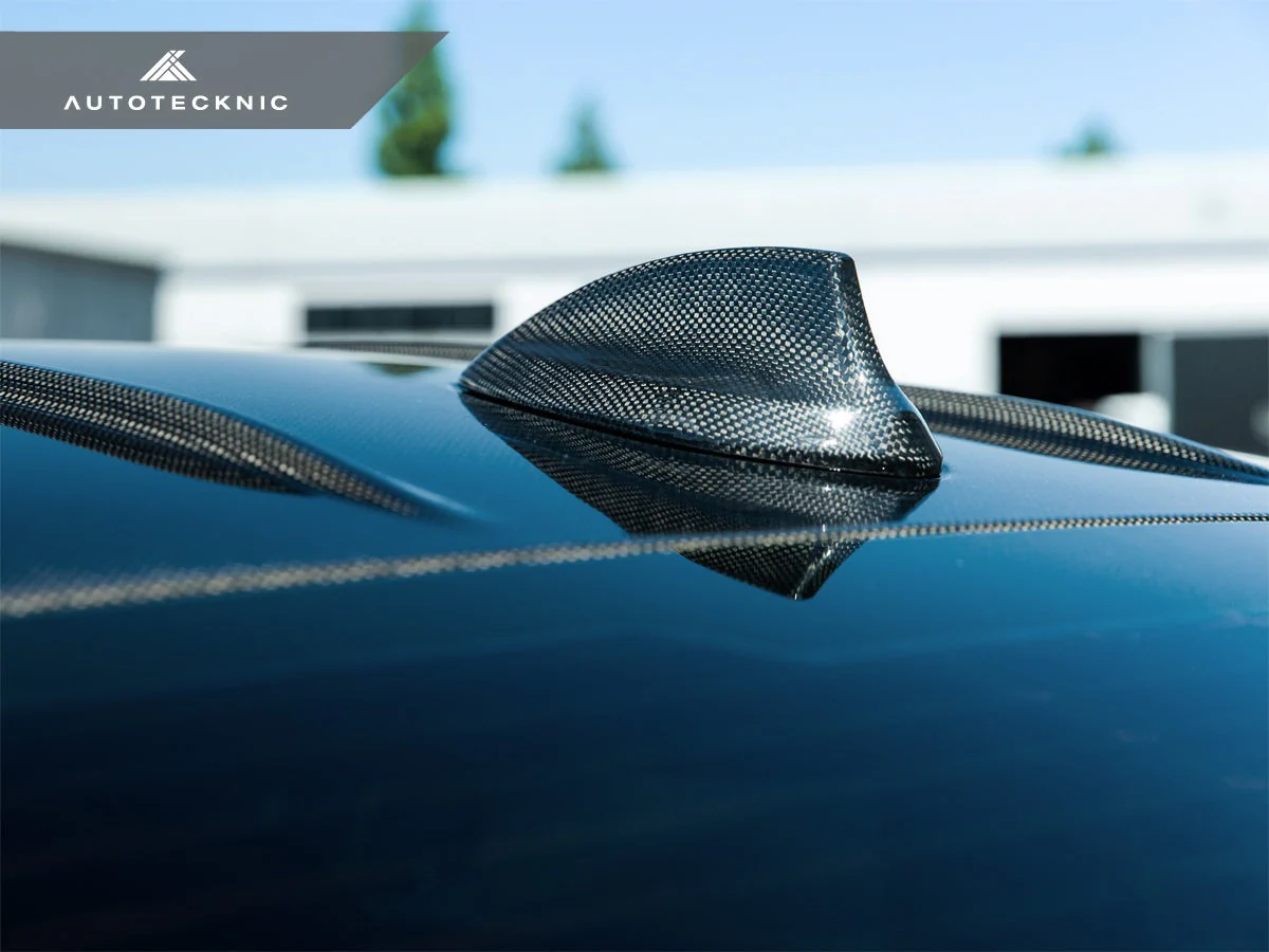 AutoTecknic Dry Carbon Roof Antenna Cover - G80 M3 Pre-LCI - Image 5