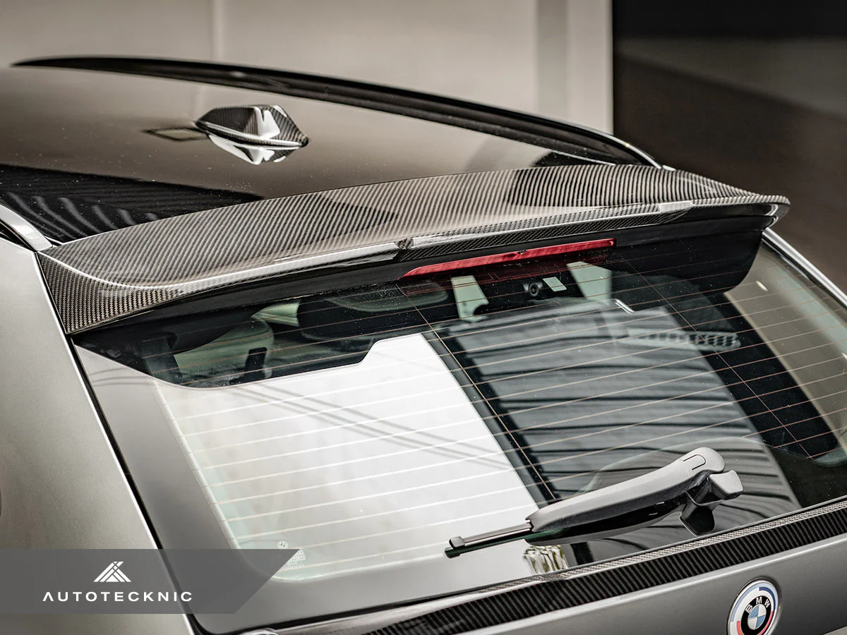 AutoTecknic Dry Carbon Roof Spoiler Add-On - G81 M3 - Image 2