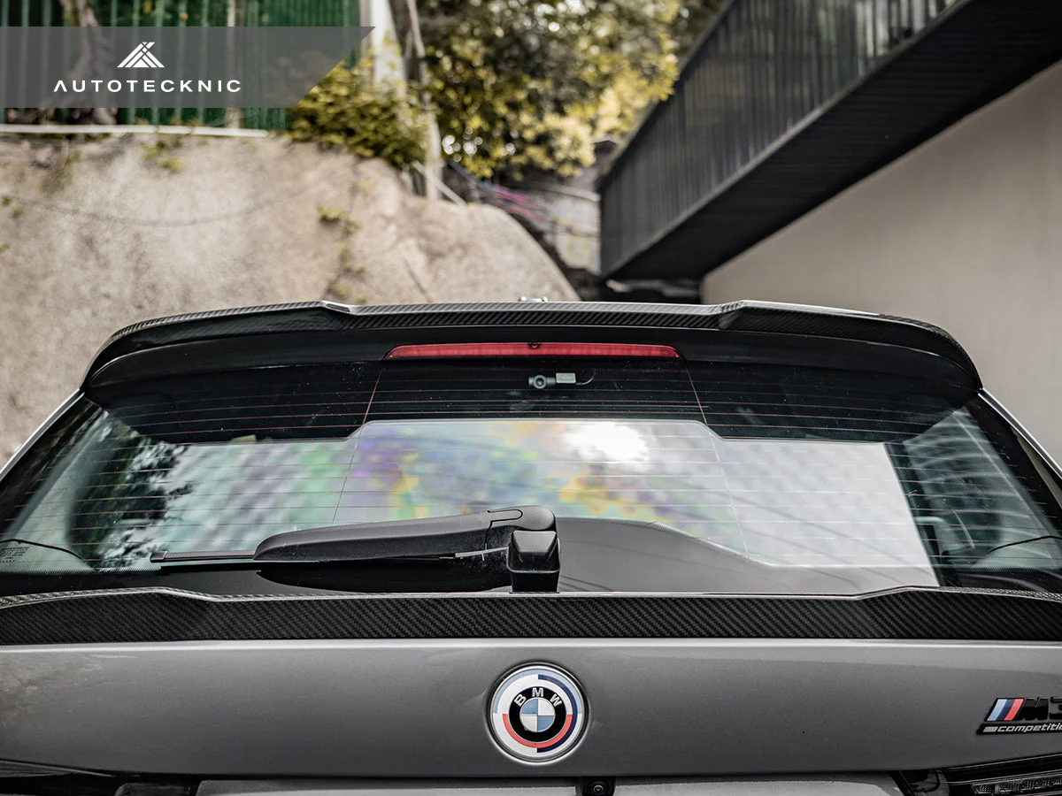 AutoTecknic Dry Carbon Roof Spoiler Add-On - G81 M3 - Image 5