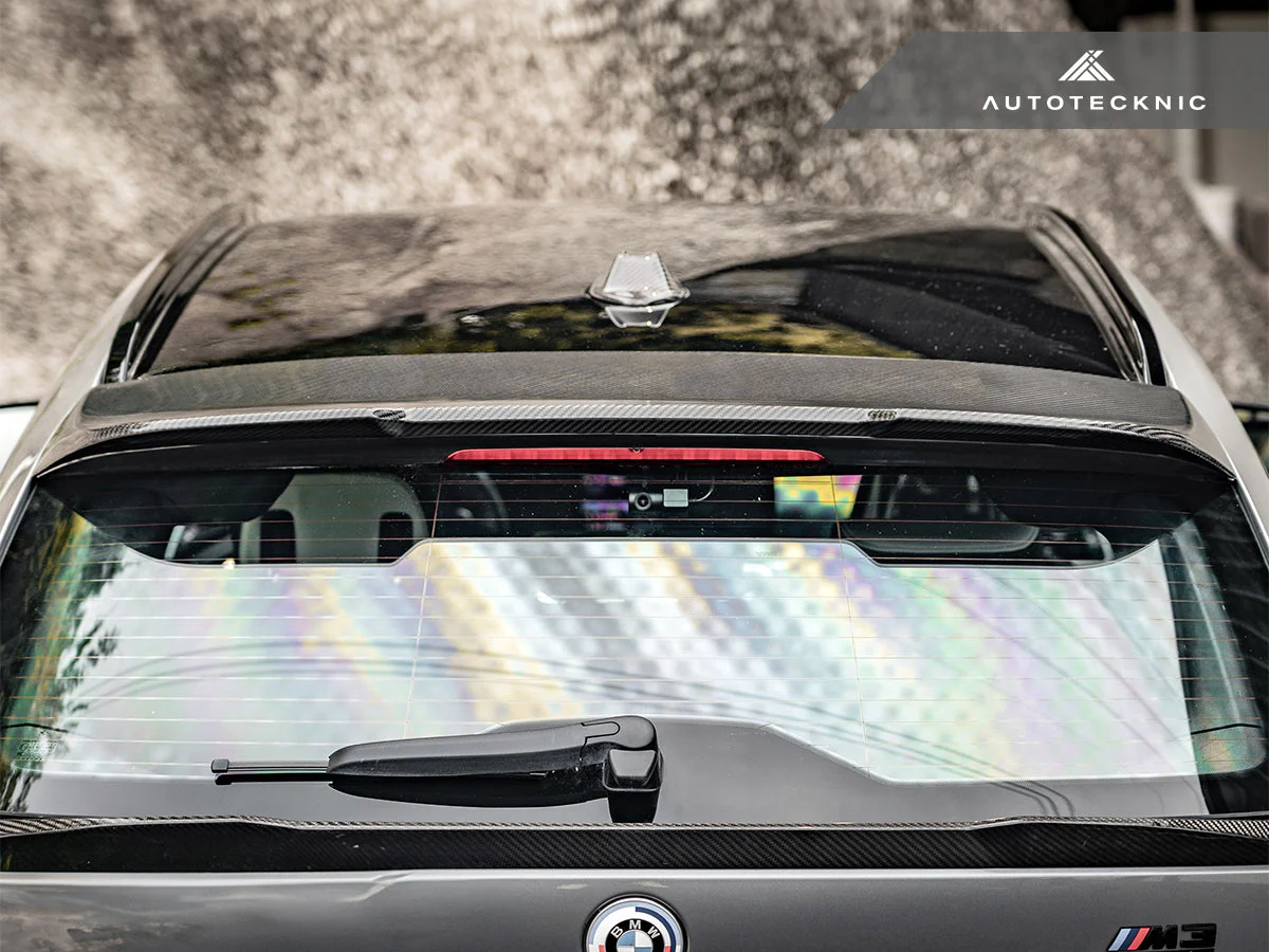 AutoTecknic Dry Carbon Roof Spoiler Add-On - G81 M3 - Image 8