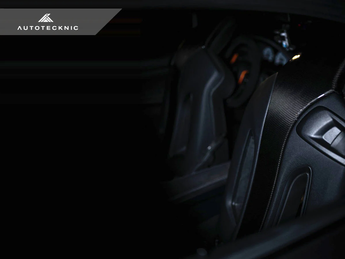 AutoTecknic Dry Carbon Seat Back Cover - F87 M2 Competition | F80 M3 | F82 M4 - Image 3