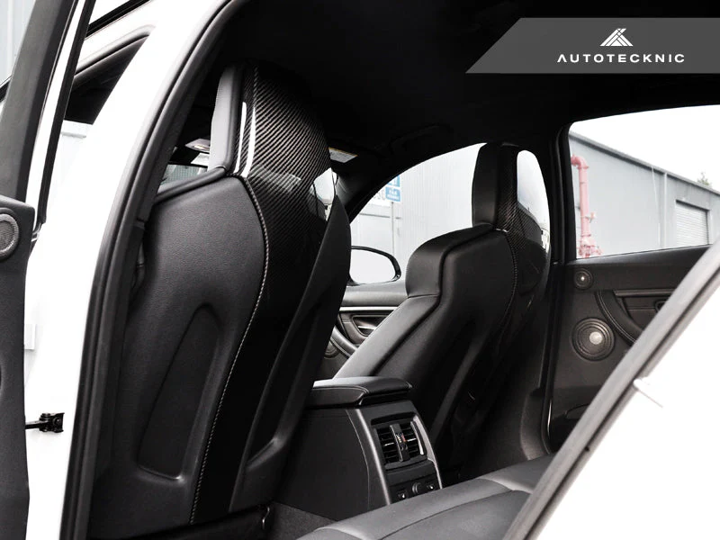 AutoTecknic Dry Carbon Seat Back Cover - F87 M2 Competition | F80 M3 | F82 M4 - Image 6
