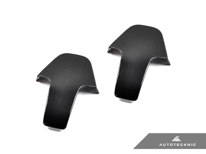 AutoTecknic Dry Carbon Seat Back Cover Set - F91/ F92/ F93 M8 - Image 2
