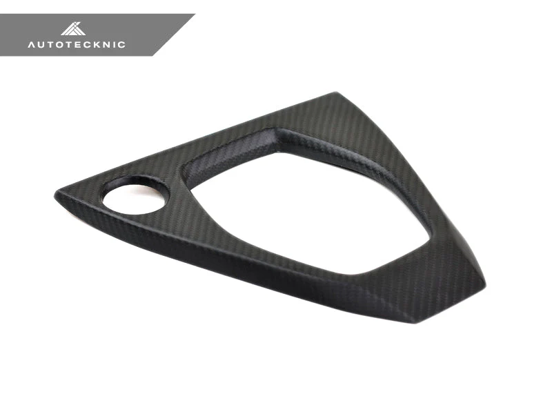 AutoTecknic Dry Carbon Shift Console Cover - Nissan R35 GTR 2017-Up - Image 2
