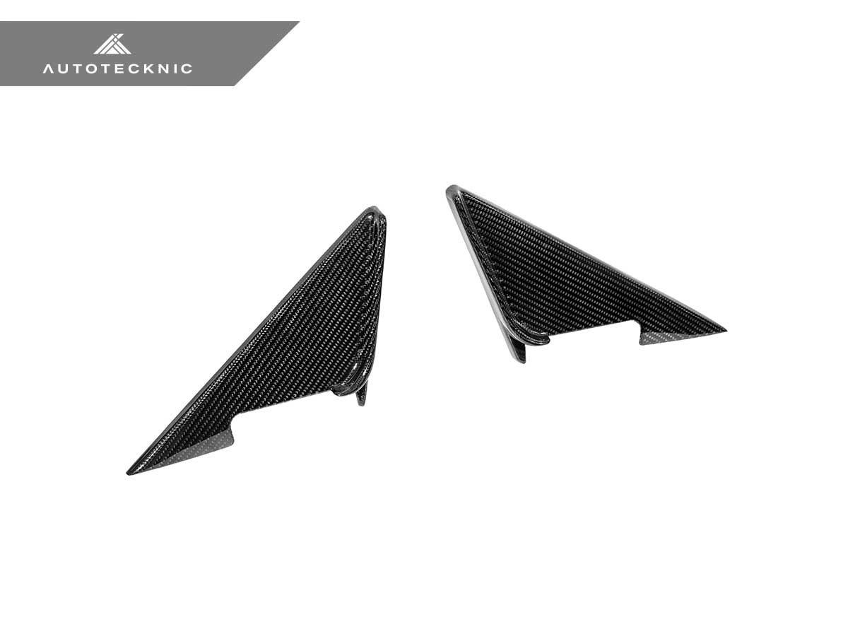AutoTecknic Dry Carbon Side Mirror Wind Deflector Set - G87 M2 - Image 11