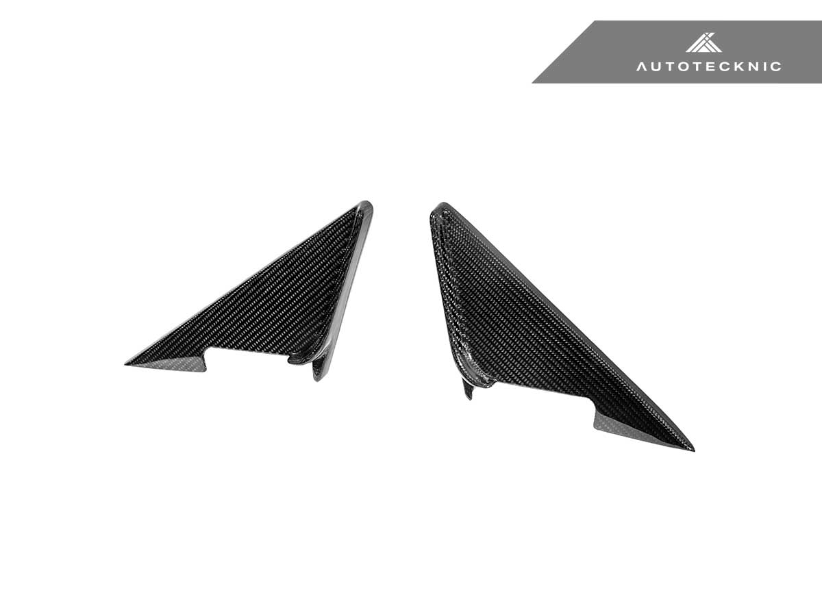 AutoTecknic Dry Carbon Side Mirror Wind Deflector Set - G87 M2 - Image 12