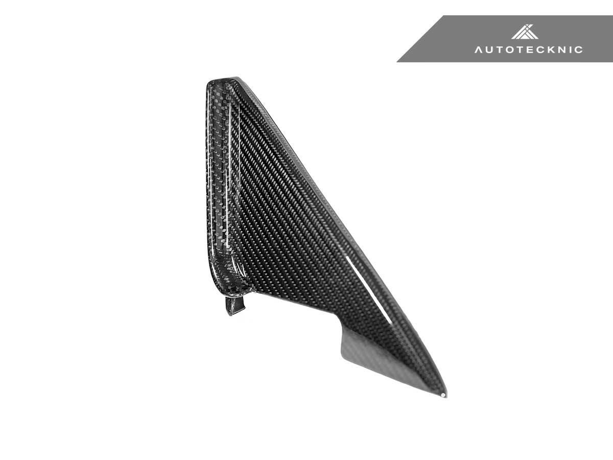 AutoTecknic Dry Carbon Side Mirror Wind Deflector Set - G87 M2 - Image 3