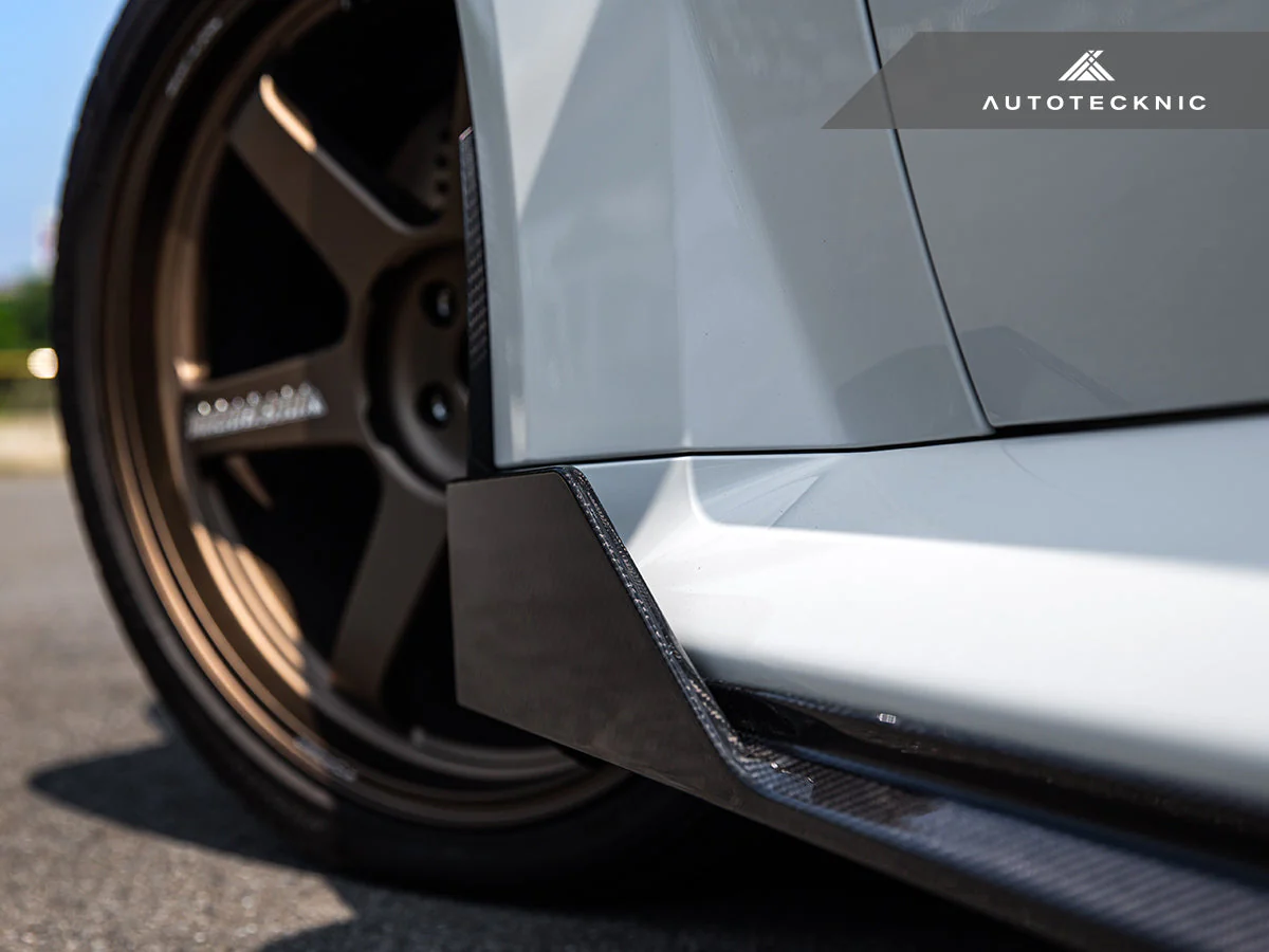 AutoTecknic Dry Carbon Side Skirt Extension Set - G87 M2 - Image 11