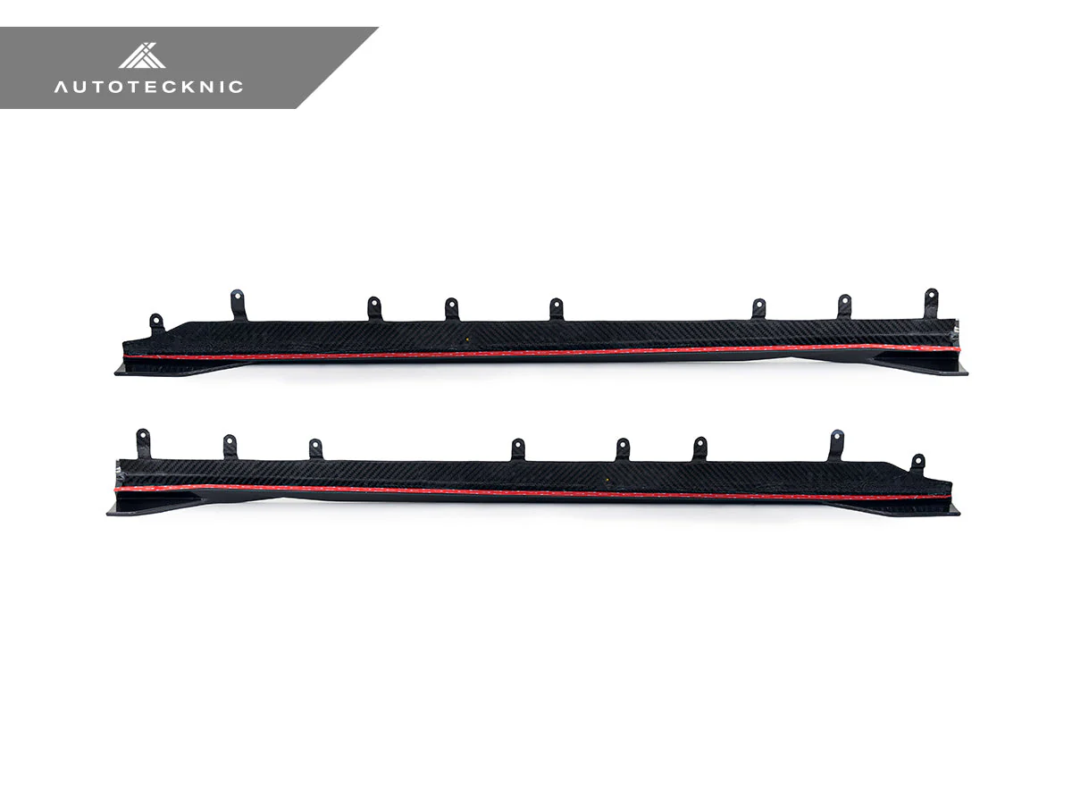 AutoTecknic Dry Carbon Side Skirt Extension Set - G87 M2 - Image 14