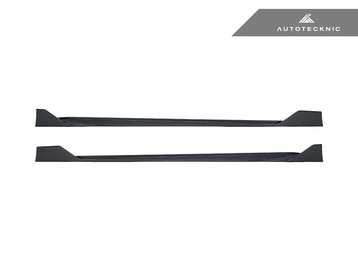 AutoTecknic Dry Carbon Side Skirt Extension Set - G87 M2 - Image 3