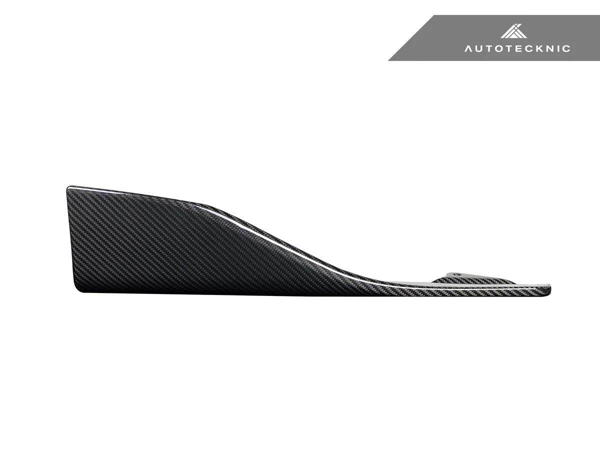 AutoTecknic Dry Carbon Side Skirt Winglet Set - F87 M2 - Image 3
