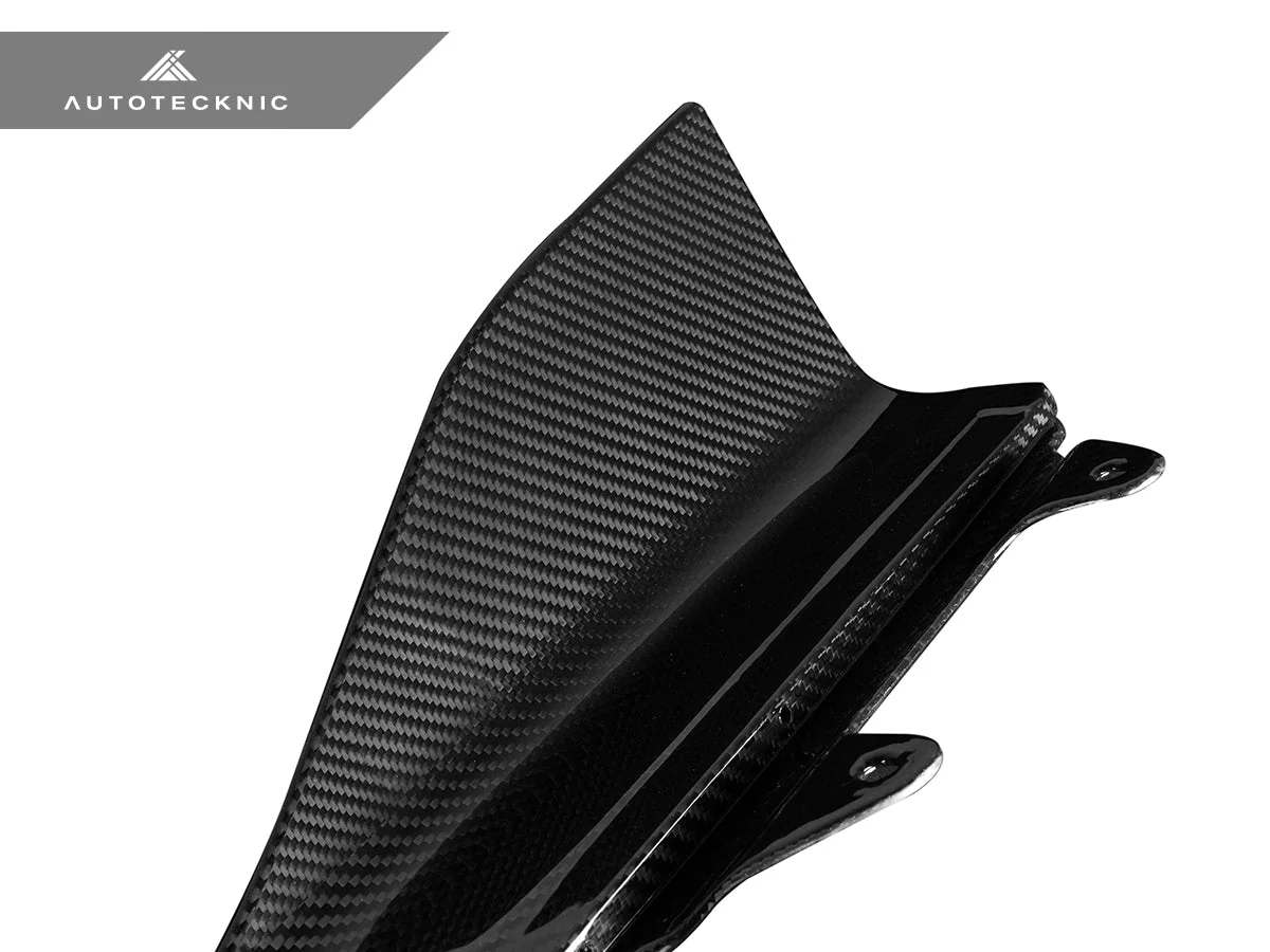 AutoTecknic Dry Carbon Side Skirt Winglet Set - F87 M2 - Image 5