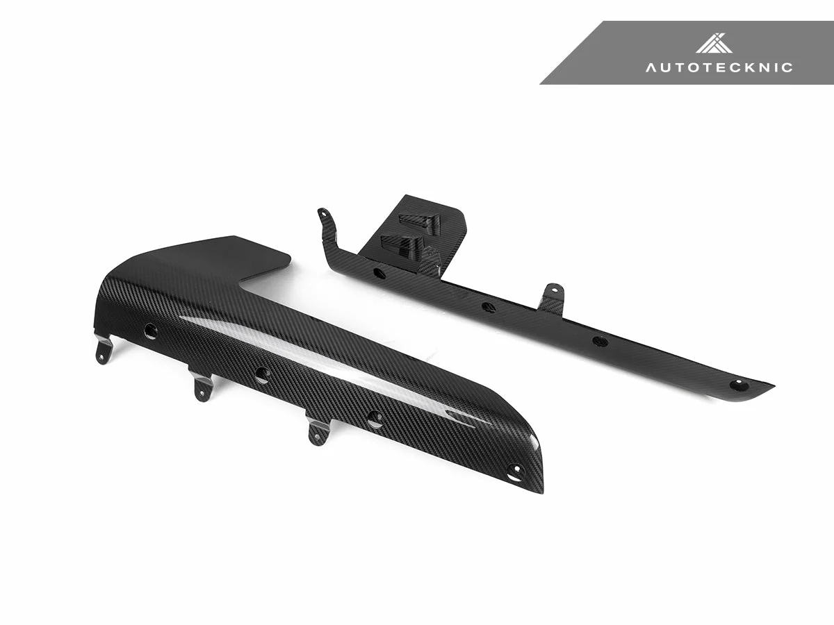 AutoTecknic Dry Carbon Side Skirt Winglet Set - G87 M2 - Image 3