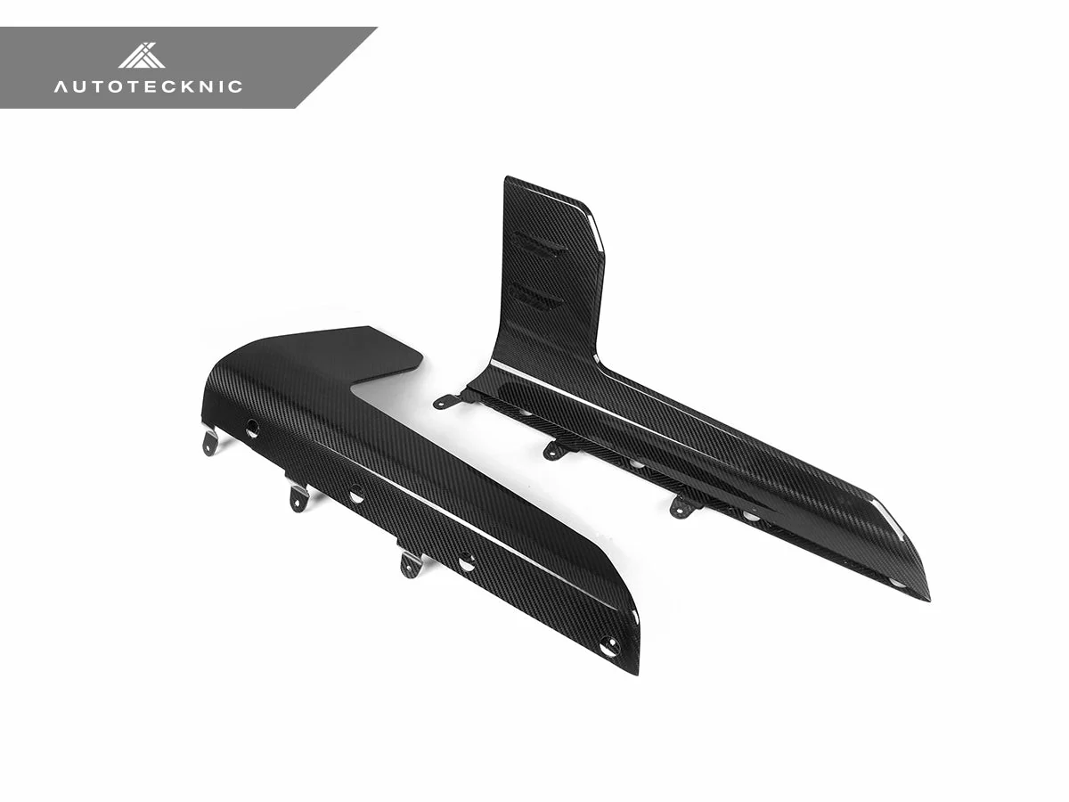 AutoTecknic Dry Carbon Side Skirt Winglet Set - G87 M2 - Image 6