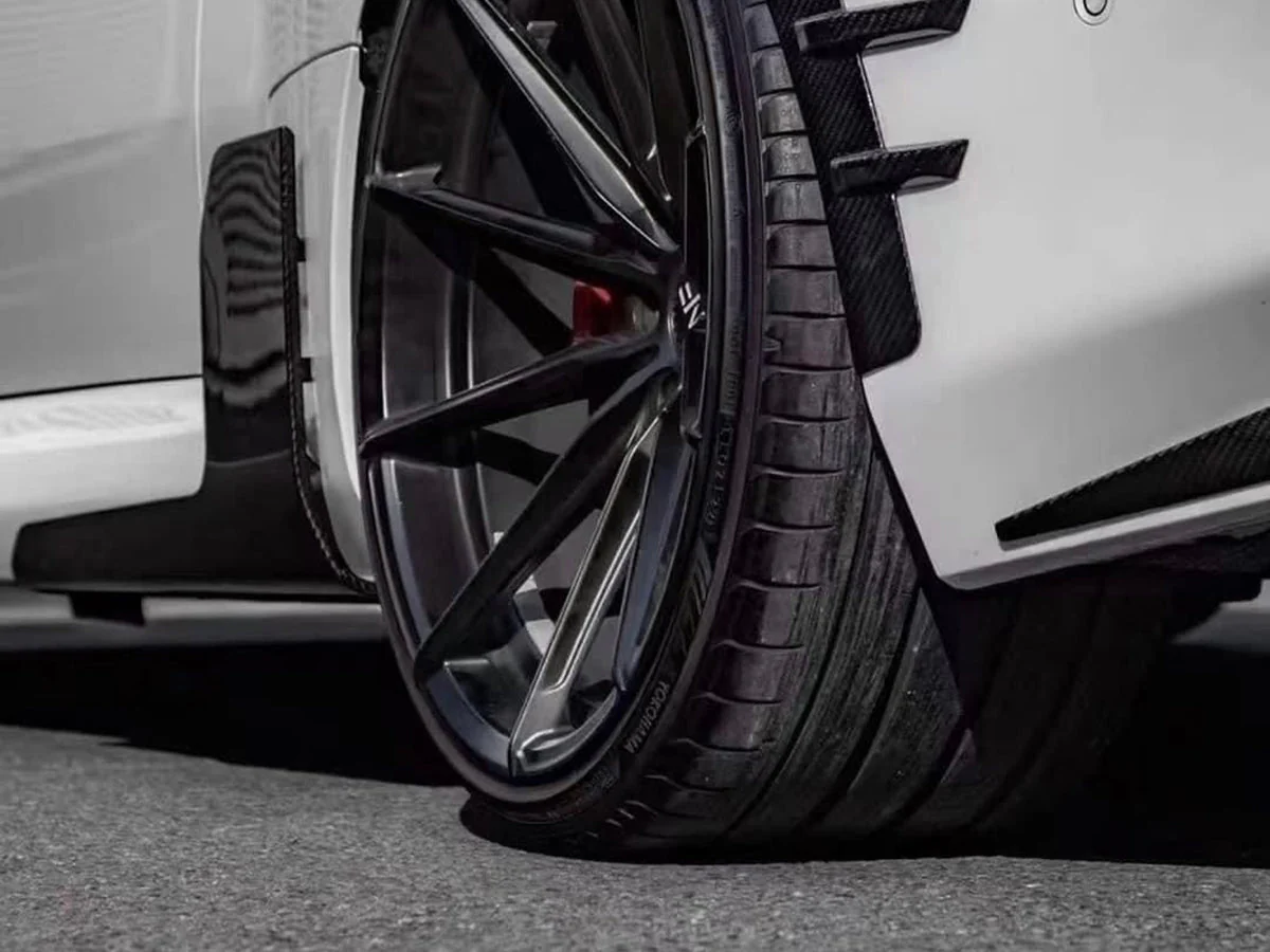 AutoTecknic Dry Carbon Side Skirt Winglet Set - G87 M2 - Image 7