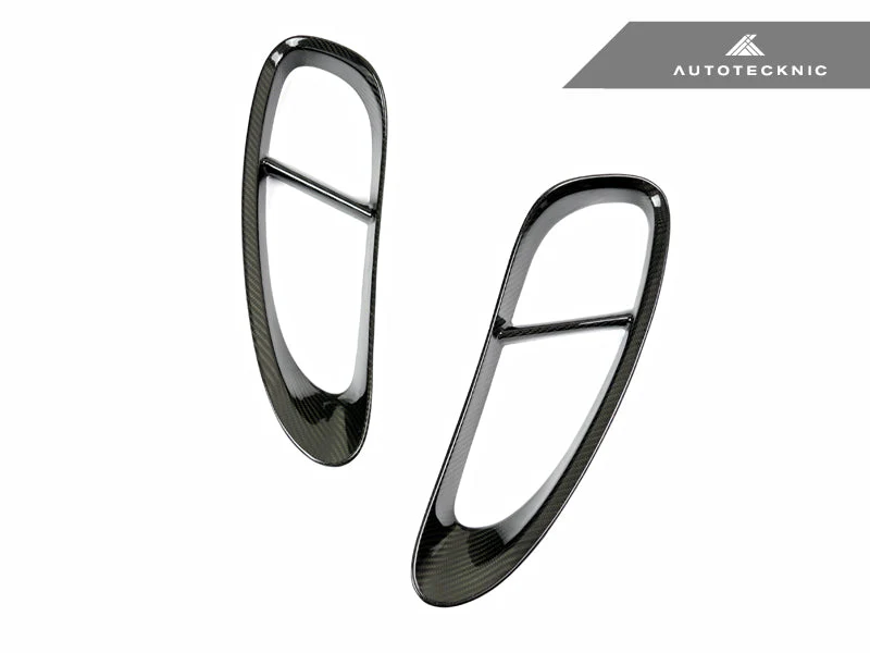 AutoTecknic Dry Carbon Side Vent Covers - Porsche 718 Cayman | Boxster - Image 3
